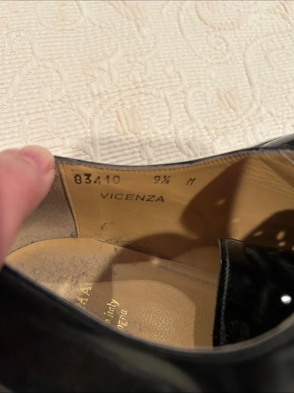 Bruno Magli Men's Black Leather Dress shoes